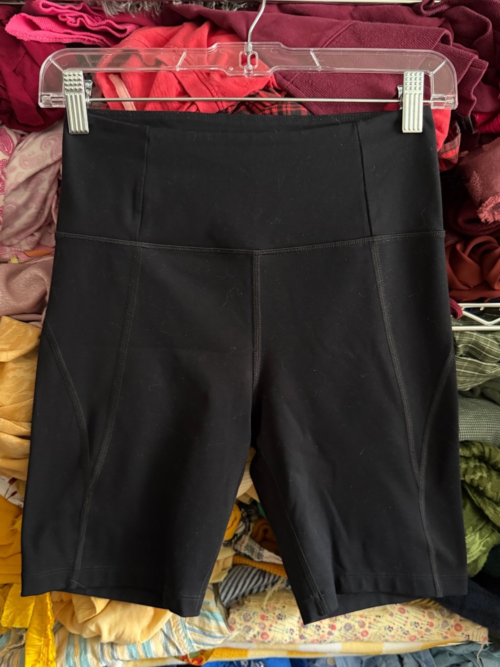 Girlfriend Collective Black Compressive Bike Shorts Small